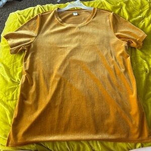 Golden Velvet T Shirt